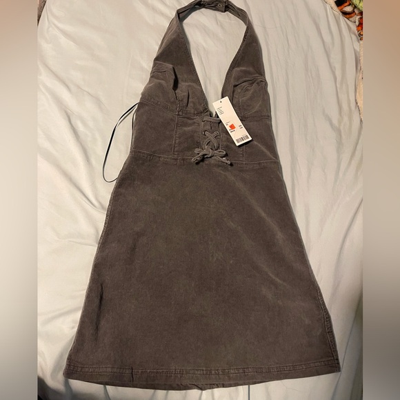 Urban Outfitters UO Alejandra Corduroy Mini Dress - Picture 4 of 6